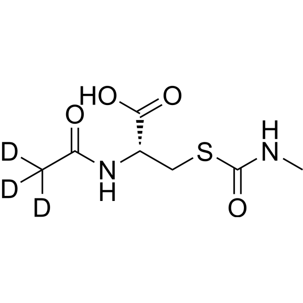 N-Acetyl-S-(N-methylcarbamoyl)-L-cysteine-d3 131685-10-4